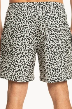 Boardshorts|Quiksilver Mens Surfsilk Mix 17" Volley Boardshort Black