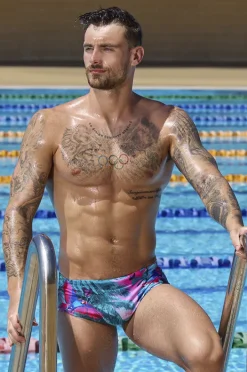 Trunks|Funky Trunks Mens The Beach Trunk Multi