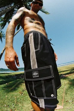 Boardshorts|Billabong Mens Throw On 3.0 Boardshort Black