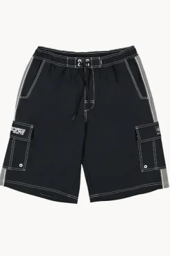 Boardshorts|Billabong Mens Throw On 3.0 Boardshort Black