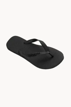 Footwear|Havaianas Mens Top Classic Thong Black