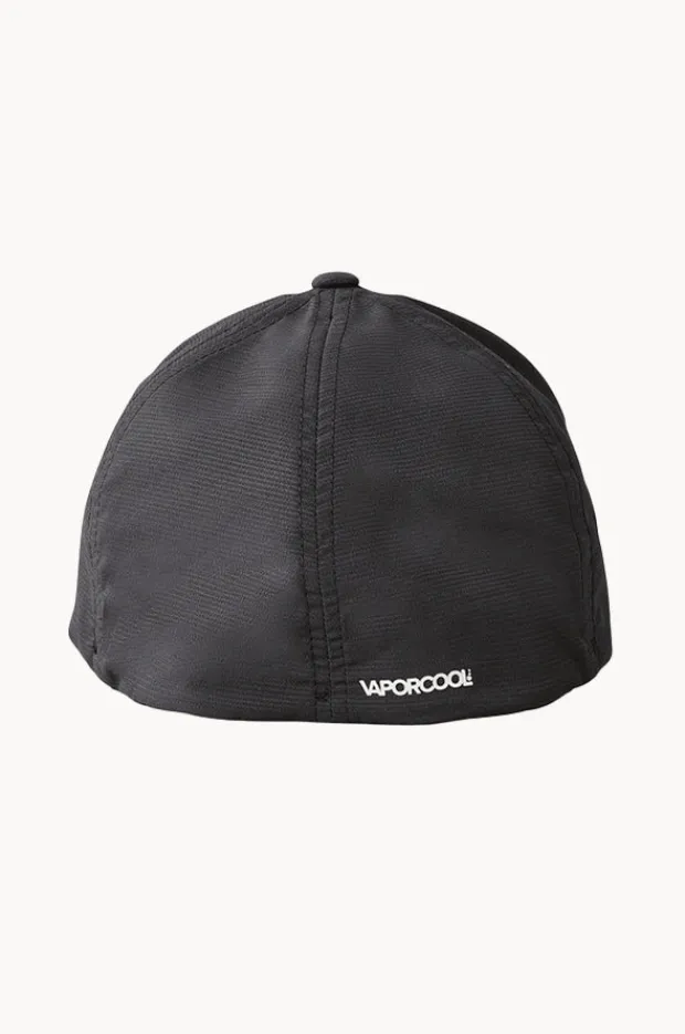 Headwear|Rip Curl Mens Vaporcool Phaser Flexfit Cap Black