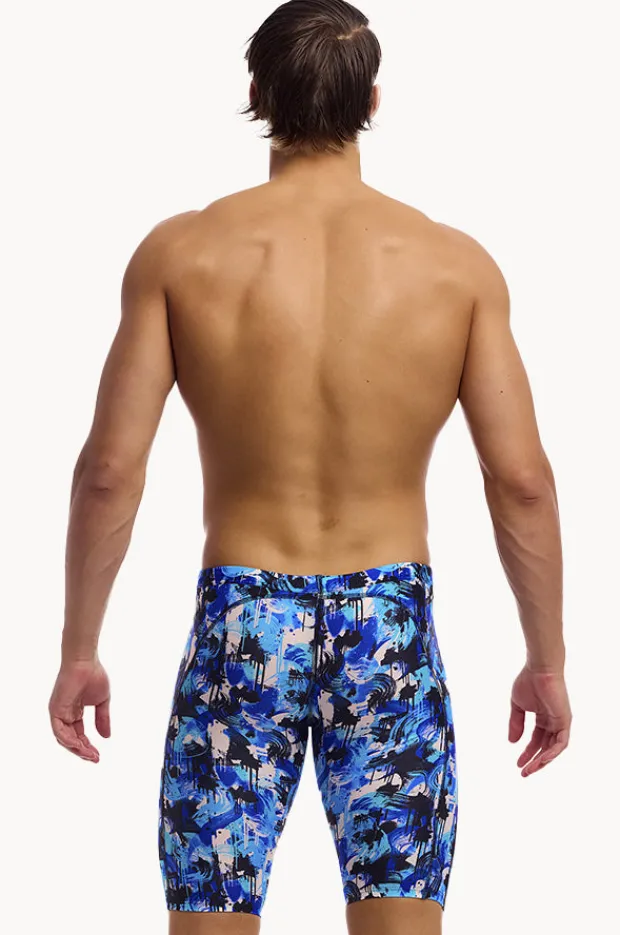 Jammers|Funky Trunks Mens You Messer Jammer Blue/black