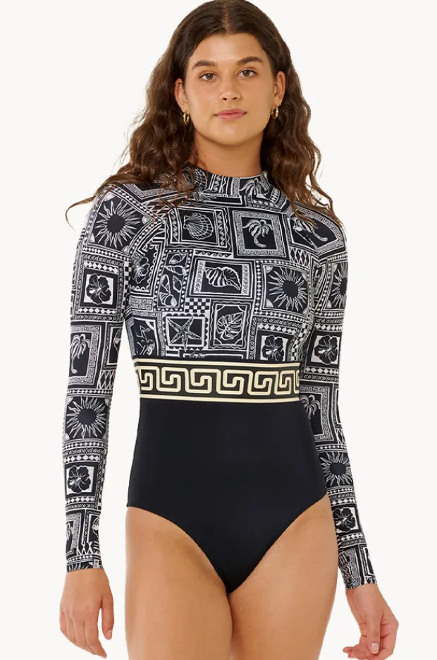Rashies & Sunsuits|Rip Curl Mermaid Beach Sunsuit BLACK