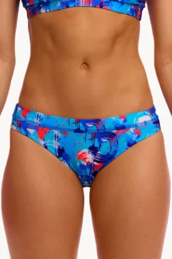 Bottoms|Funkita Messy Messy Messy Sports Brief Blue/red