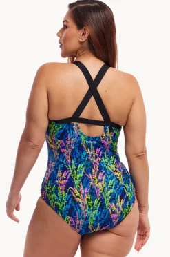 One Pieces|Funkita Midnight Meadow Brace Me Back One Piece Multi