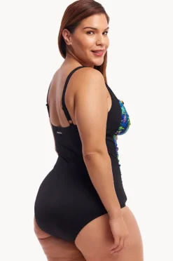 One Pieces|Funkita Midnight Meadow DD/E Cup Twist Front One Piece Multi