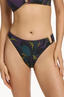 Bottoms|Jets Midnight Tropical High Leg Pant Amethyst