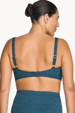 Bikini Tops|Artesands Minque Delacroix Cross Front Bra Dark slate