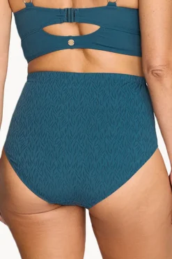 Bottoms|Artesands Minque Renoir High Waist Pant Dark slate