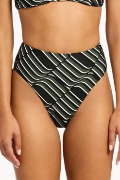 Bottoms|Jets Mirage High Waist High Leg Pant Cacti