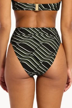 Bottoms|Jets Mirage High Waist High Leg Pant Cacti