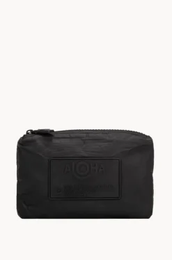 Travel|Aloha Monochrome Mini Pouch BLACK