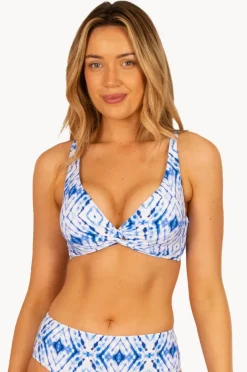 Bikini Tops|Baku Moonlight D/DD Cup Twist Bra Moonlight white
