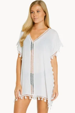 Overswim|Baku Moroccan Kaftan White