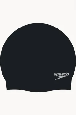 Swim Caps|Speedo Moulded Silicone Cap Black