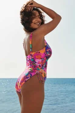 One Pieces|Prima Donna Najac G Cup Plunge One Piece Pink/Multi