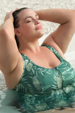 One Pieces|Artesands Natare Palma Fuseli One Piece Green