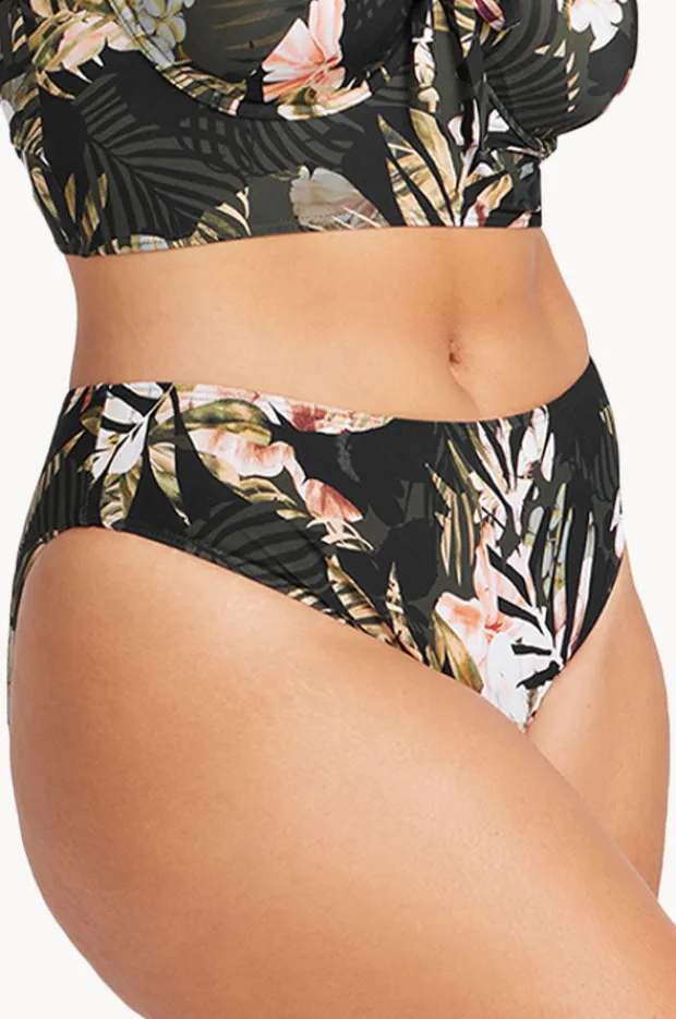 Bottoms|Artesands Neo Du Palmis Monet Mid Rise Pant Black