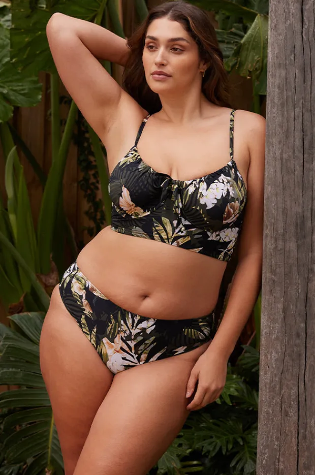 Bottoms|Artesands Neo Du Palmis Monet Mid Rise Pant Black