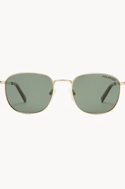 Sunglasses|Sunglasses|Le Specs Neptune Deux Sunglasses Gold