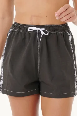 Boardshorts|Rip Curl New Wave 5" Boardshort Black/white