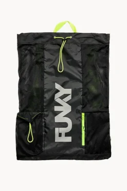 Sport Bags|Bags|Funky Trunks Night Lights Gear Up Mesh Backpack Black