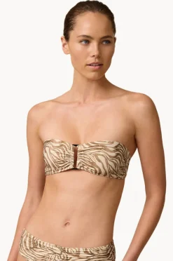 Bikini Tops|Monte u0026 Lou Nova Bilgola Bandeau Animal