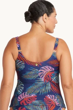 Tankini Tops|Artesands Nu Ornare Delacroix Tankini Separate Navy