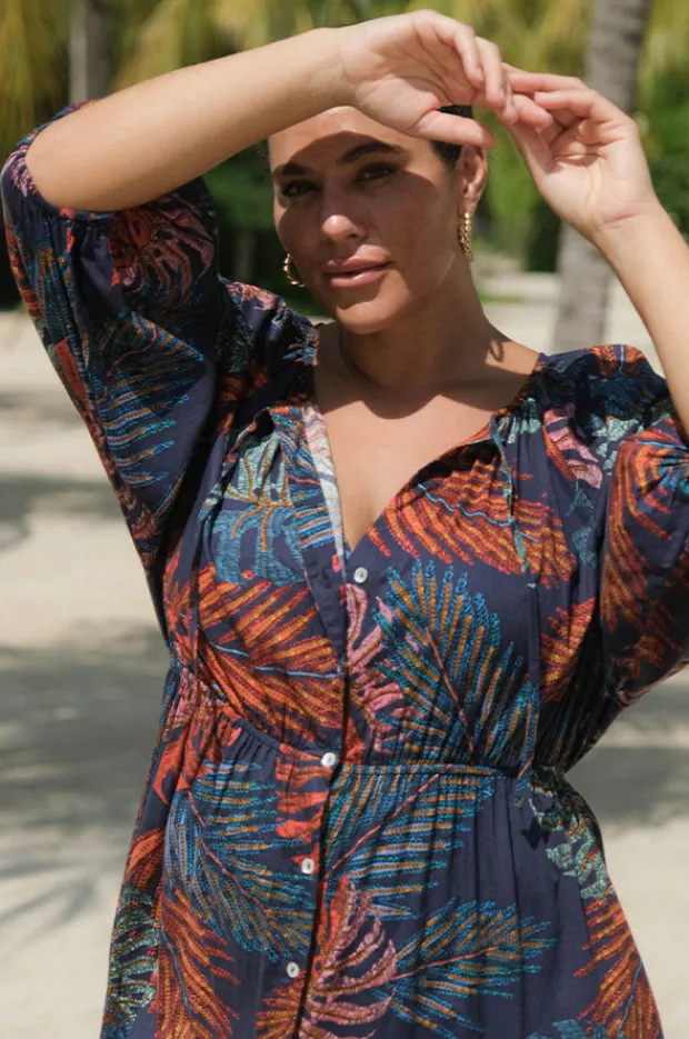 Dresses|Artesands Nu Ornare Elgar Maxi Dress Navy