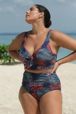 Bottoms|Artesands Nu Ornare Raphael High Waist Pant Navy