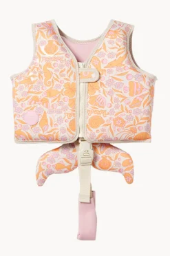 Floaties & Swim Aids|Floaties & Swim Aids|Sunny Life Ocean Magic Swim Vest 2-3 Years Pink