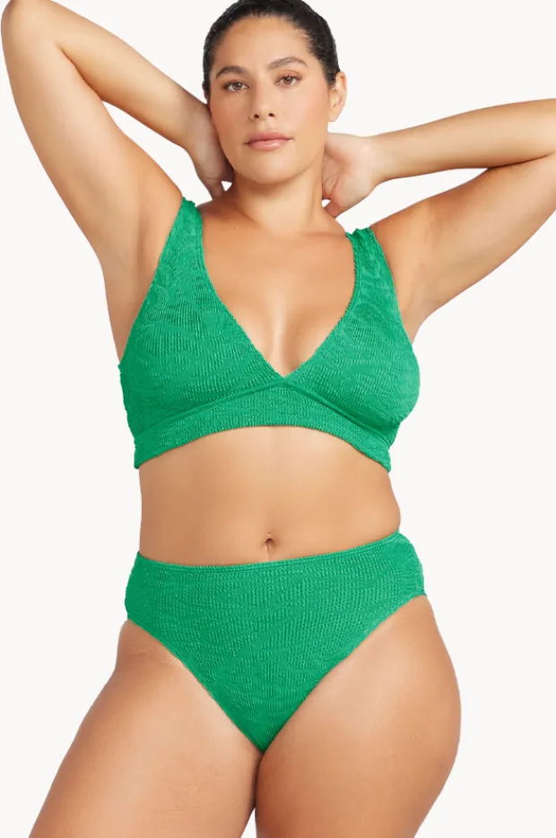 Bikini Sets|Artesands O'Keefe V Crop Set Green