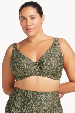 Bikini Tops|Artesands Onda Perspective Goya G Cup Bra Olive