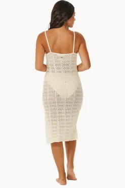 Dresses|Rip Curl Pacific Dreams Crochet Dress Natural