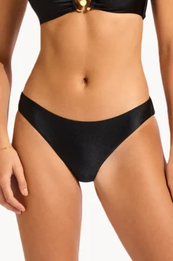 Bottoms|Seafolly Palermo Hipster Black