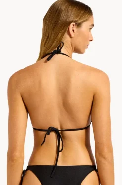Bikini Tops|Seafolly Palermo Slide Tri Black