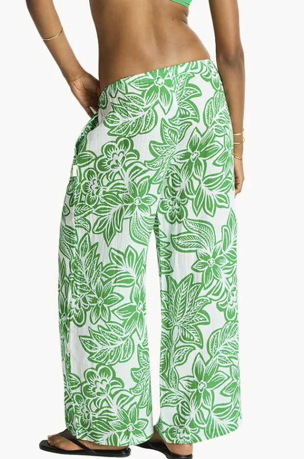 Pants|Sea Level Palmera Resort Surf Pant Green