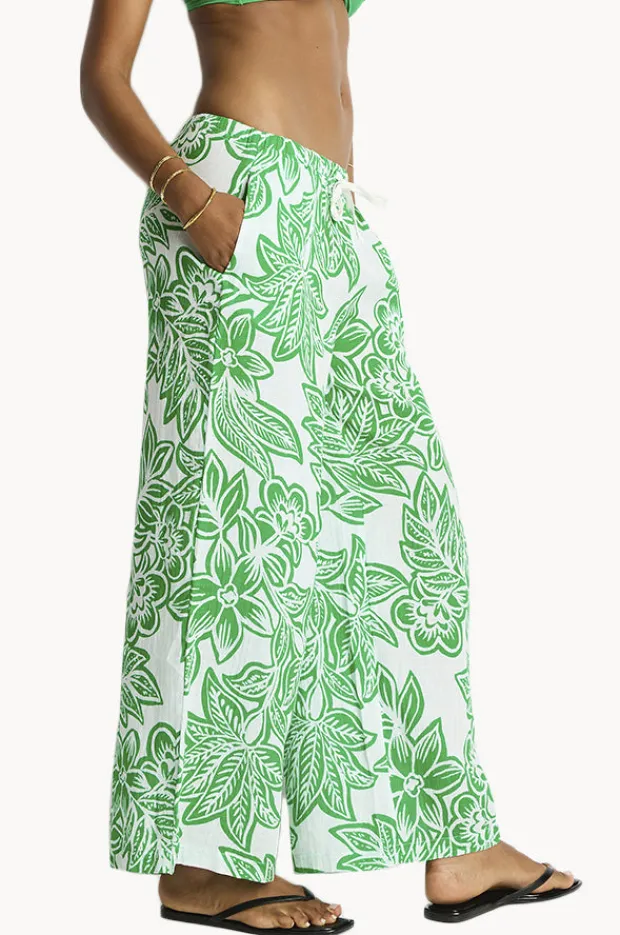 Pants|Sea Level Palmera Resort Surf Pant Green