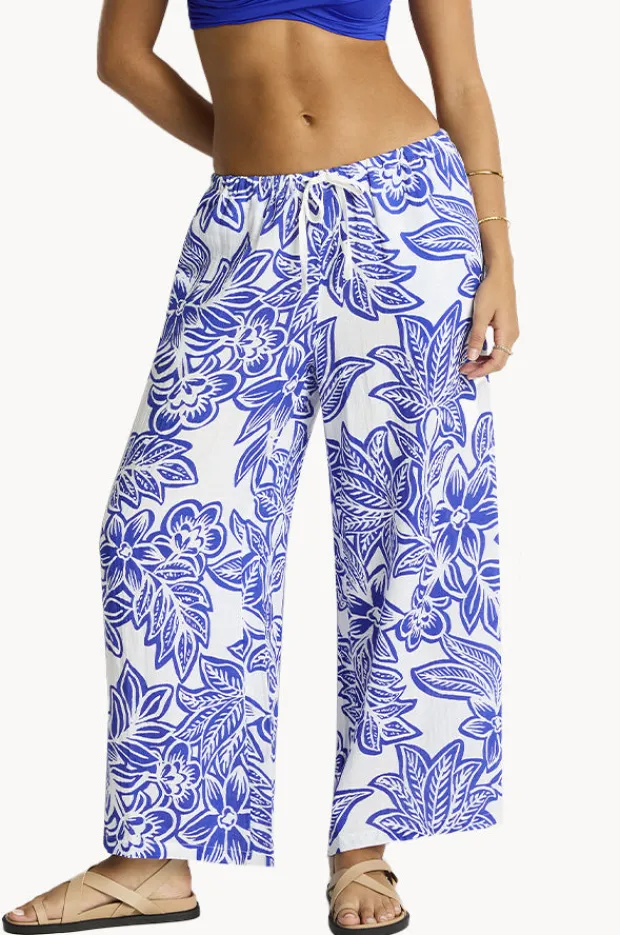 Pants|Sea Level Palmera Resort Surf Pant Blue