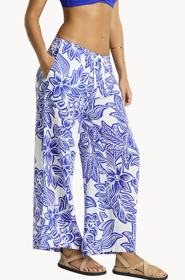 Pants|Sea Level Palmera Resort Surf Pant Blue