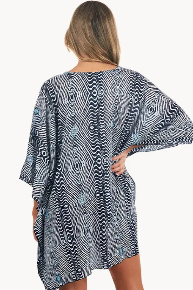 Overswim|Sundrenched Papua Short Tunic Navy