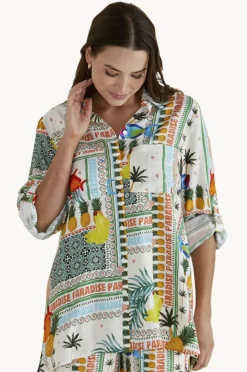 Tops|Betty Basics Paradise Mills Shirt Multi