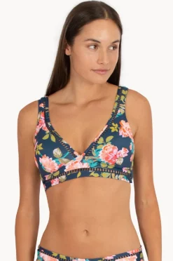 Bikini Tops|Baku Paradiso D/DD Cup Longline Bra Paradiso nightfall
