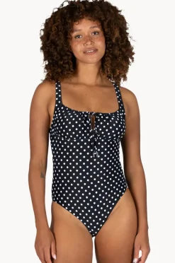 One Pieces|Baku Parisian Summer Retro One Piece Black