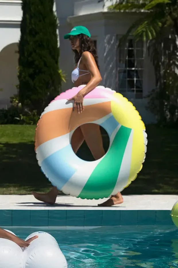 Pool Inflatables|Sunny Life Pastel Gelato Pool Side Tube Float Multi