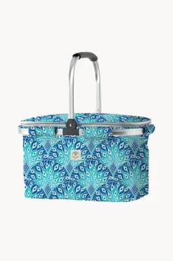 Cooler Bags|Picnic Vibes|Good Vibes Paradise Market Cooler Bag Peacock