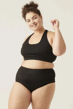 Bottoms|Modibodi Period Proof Hi Waist Bikini Brief BLACK