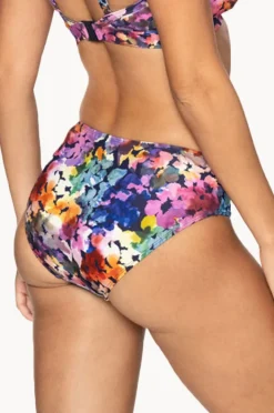 Bottoms|Nip Tuck Petunias Louise Mid Pant Multi