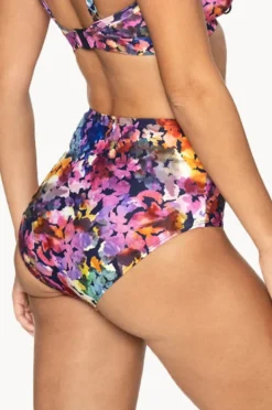 Bottoms|Nip Tuck Petunias Marilyn High Waist Pant Multi